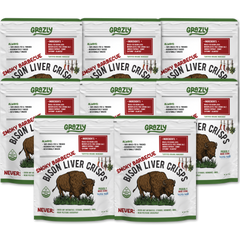 Bison Liver Crisps - 100% Grass-Fed/Finished