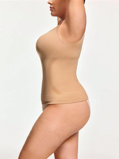 Women's Firm Control Tank Camisole - Bust Support & Tummy Waist Contour