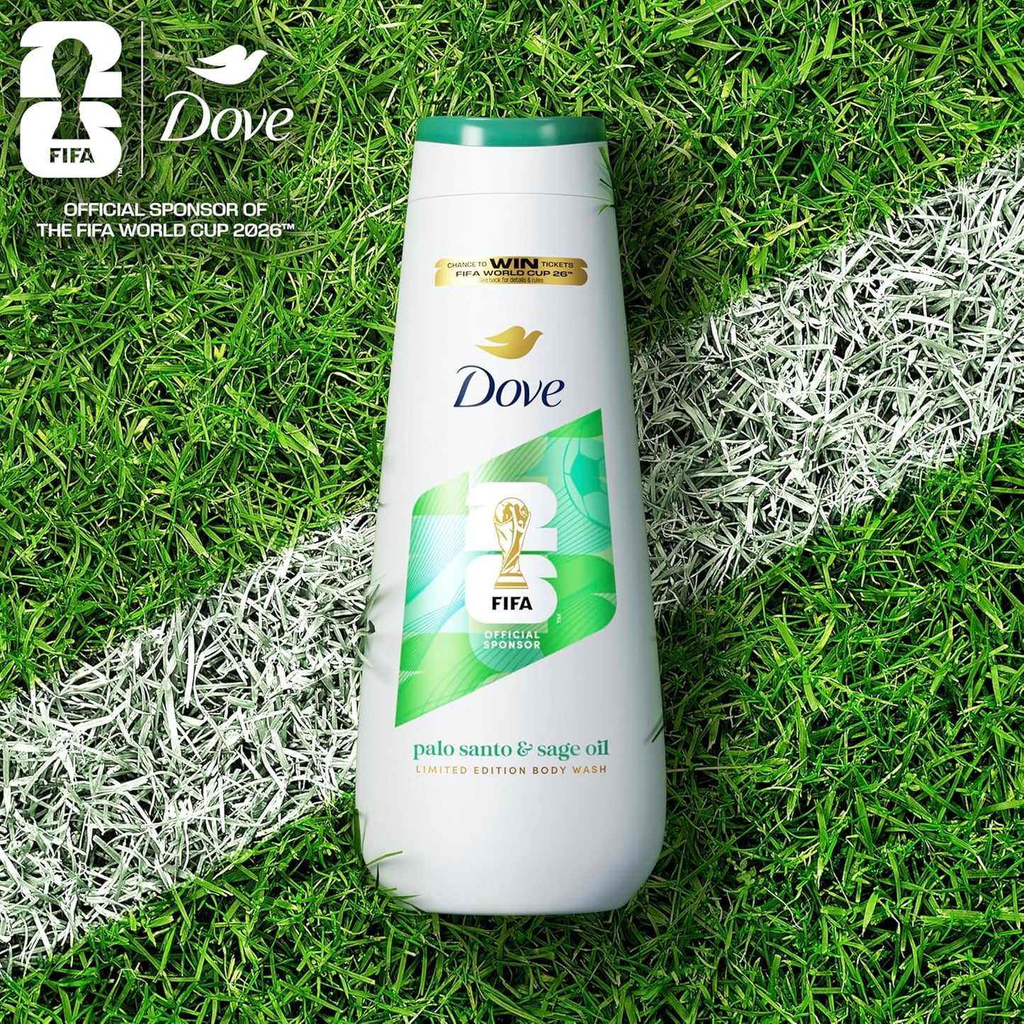 Dove Limited Edition FIFA Regimen 3 Pack Palo Santo & Sage Oil For Women for Hydrated & Soft Skin
