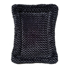 Dog Bed - Rectangle Bolstered Furvana™ 'Cloud'