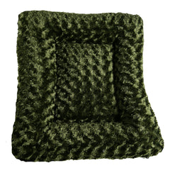 Dog Bed - Rectangle Bolstered Furvana™ 'Cloud'