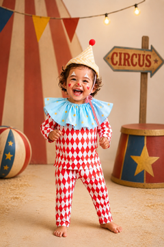Harlequin Clown Costume