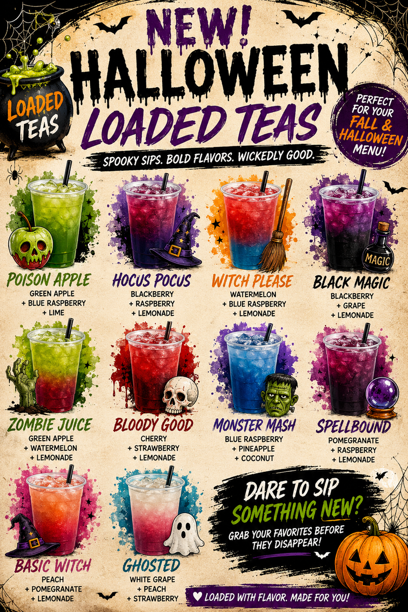 Halloween Loaded Tea Bundle