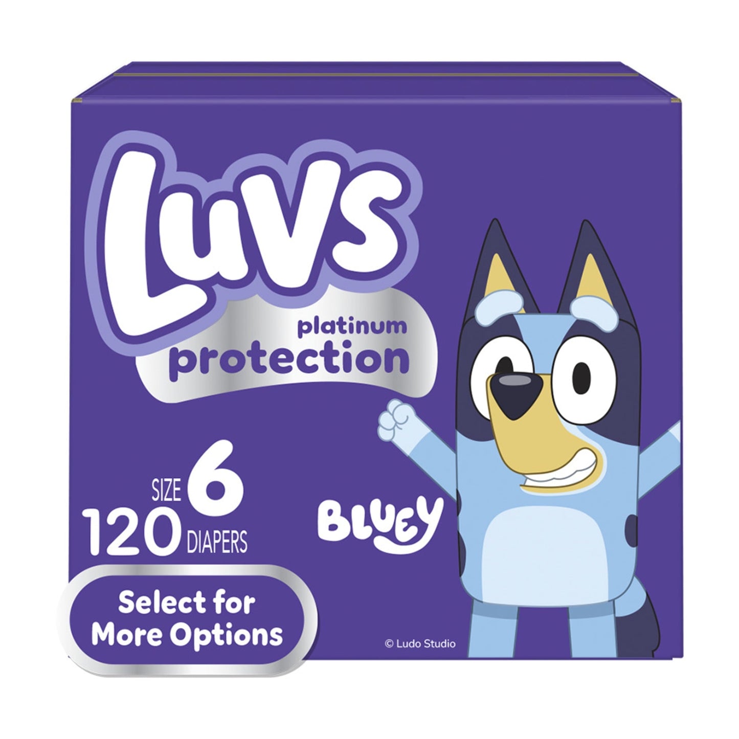 Luvs Platinum Protection Baby Diapers, Size 6, 120 Count