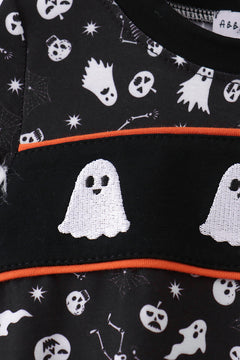 Orange Ghost Embroidery Bubble