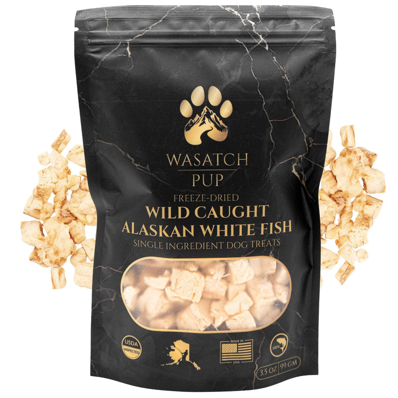 Freeze-Dried Alaskan Whitefish Dog Treats