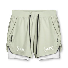 ASRV Men’s 2-in-1 Quick Dry Gym Shorts