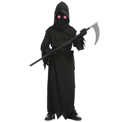 Kids Grim Reaper Costume – Skeleton Glow Halloween Outfit