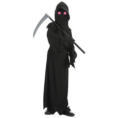Kids Grim Reaper Costume – Skeleton Glow Halloween Outfit
