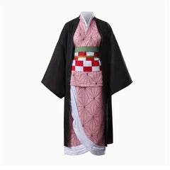 Nezuko Kamado Anime Cosplay Costume – Demon Slayer Kids Outfit