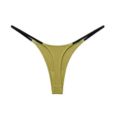 Sexy Women Panties G String Candy Color Thong Cotton Seamless Girls Briefs Fitness Low Waist T-back Intimates Size S-XL
