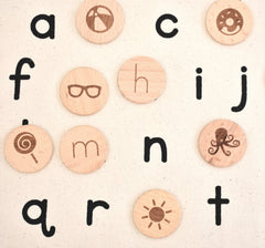 Alphabet Learning Toy: Montessori Letters Matching Game