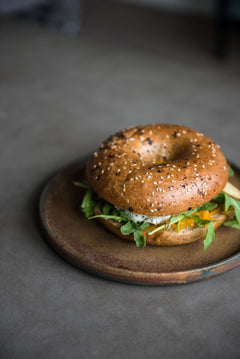Stoneware Rust Dinner Plates