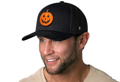 Jack-O-Lantern Trucker Hat  |  Halloween Snapback