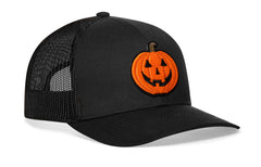 Jack-O-Lantern Trucker Hat  |  Halloween Snapback