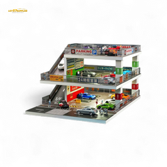 Shou Cang Jia Japanese Ramp Parking Lot Dark Green 73449B 1:64