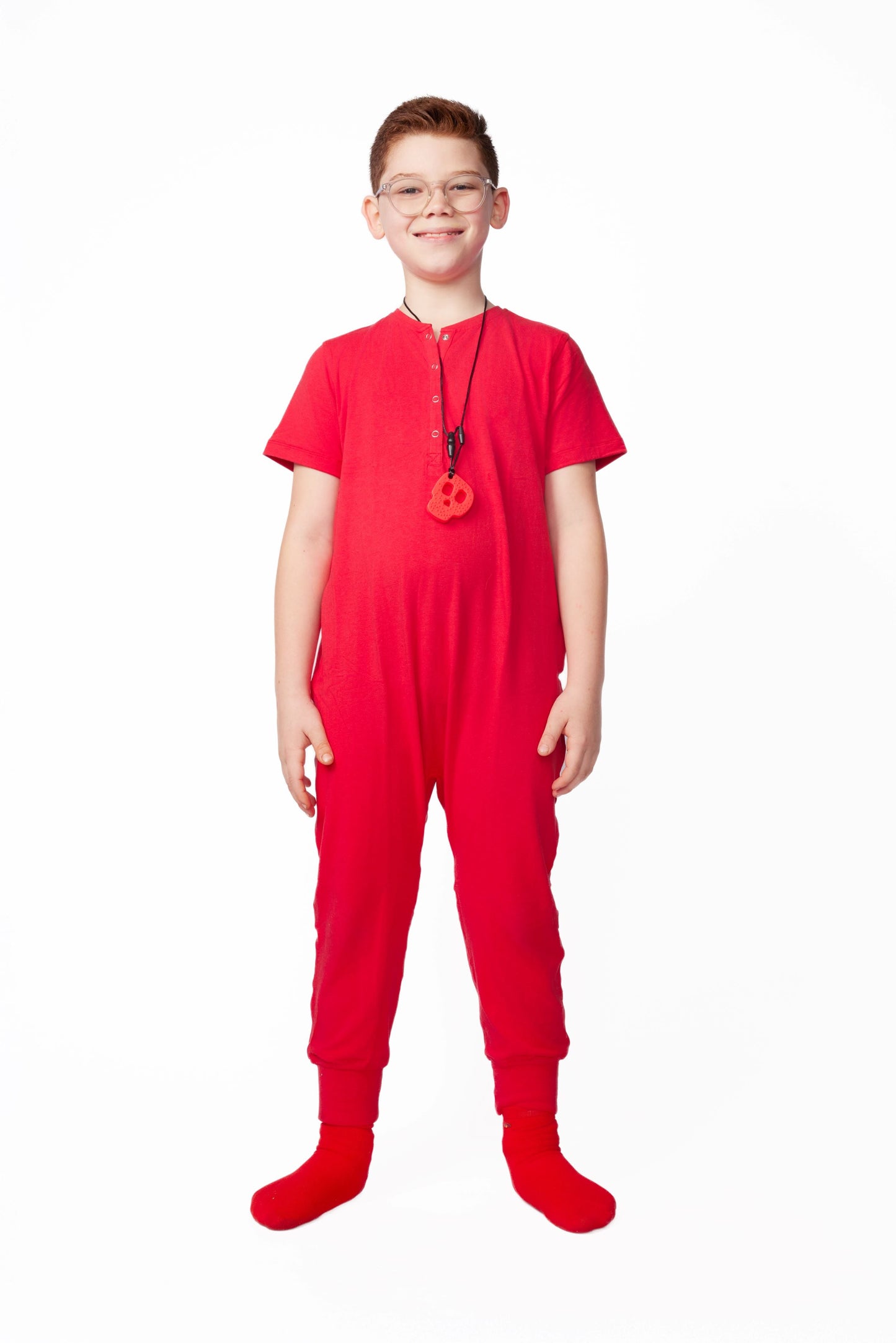 Ultimate Comfort Playsuit-RED