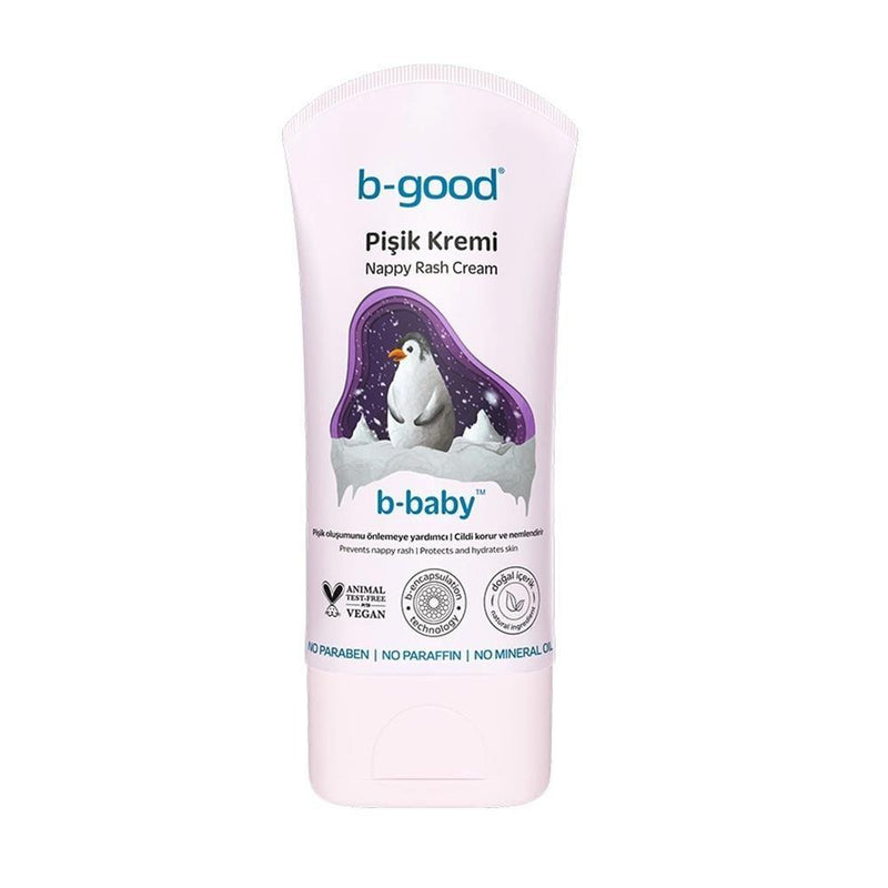 b-good Diaper Cream for Babies - Natural, Vegan, and Gentle Care for Diaper Rash Prevention and Treatment