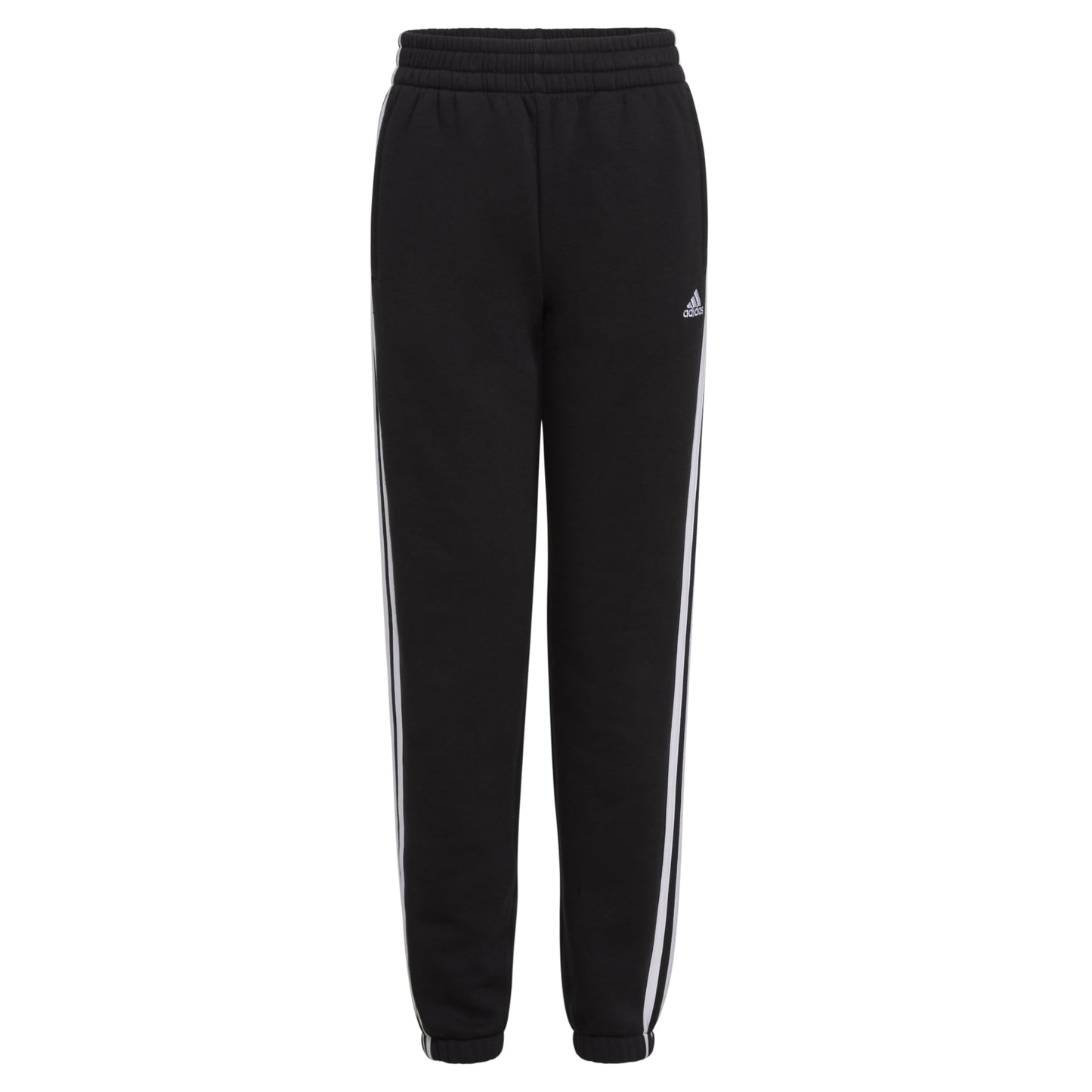 adidas Girls Cotton Fleece Joggers Black 3