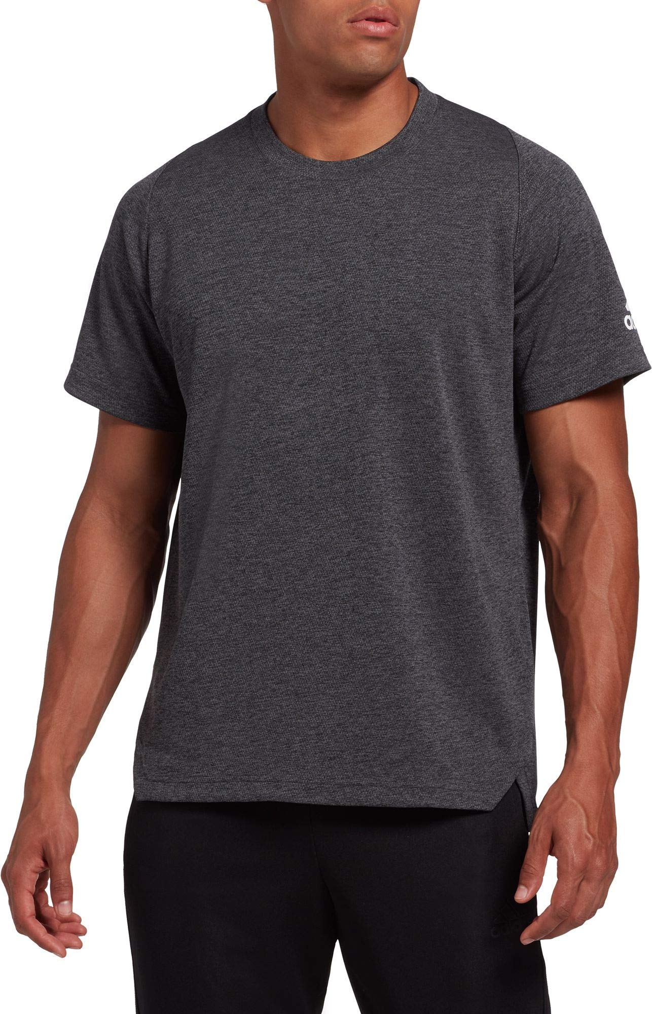 adidas Mens Axis Elevated T-Shirt (DGH Large)