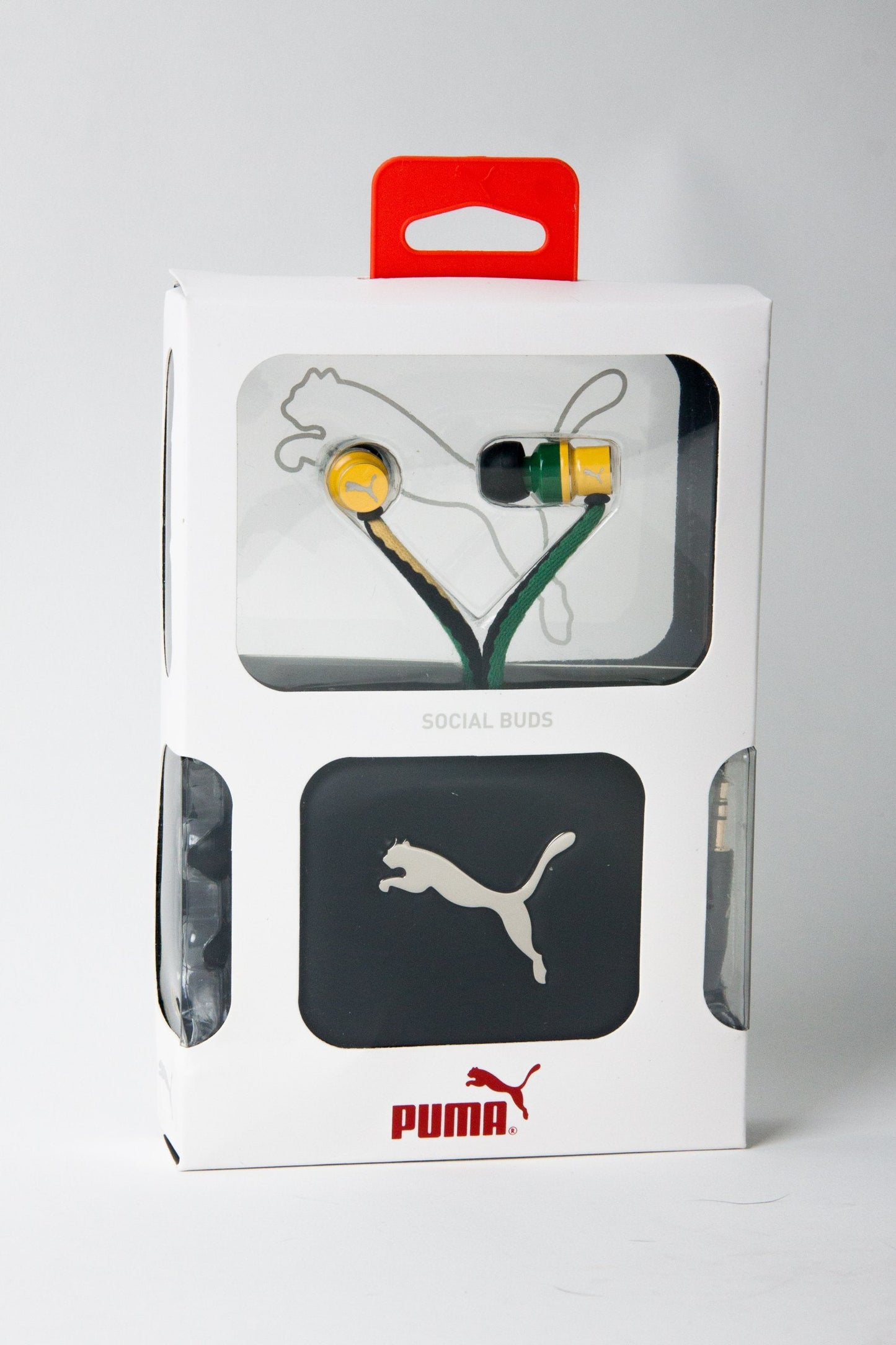 PUMA Wheat PMAD3033JAM 360 Yarn Earbud Headphones - Jamaica
