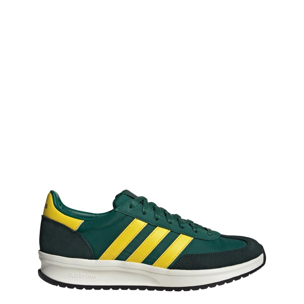 adidas Mens Run 72 Sneaker Collegiate Green/Yellow/Shadow Green 9