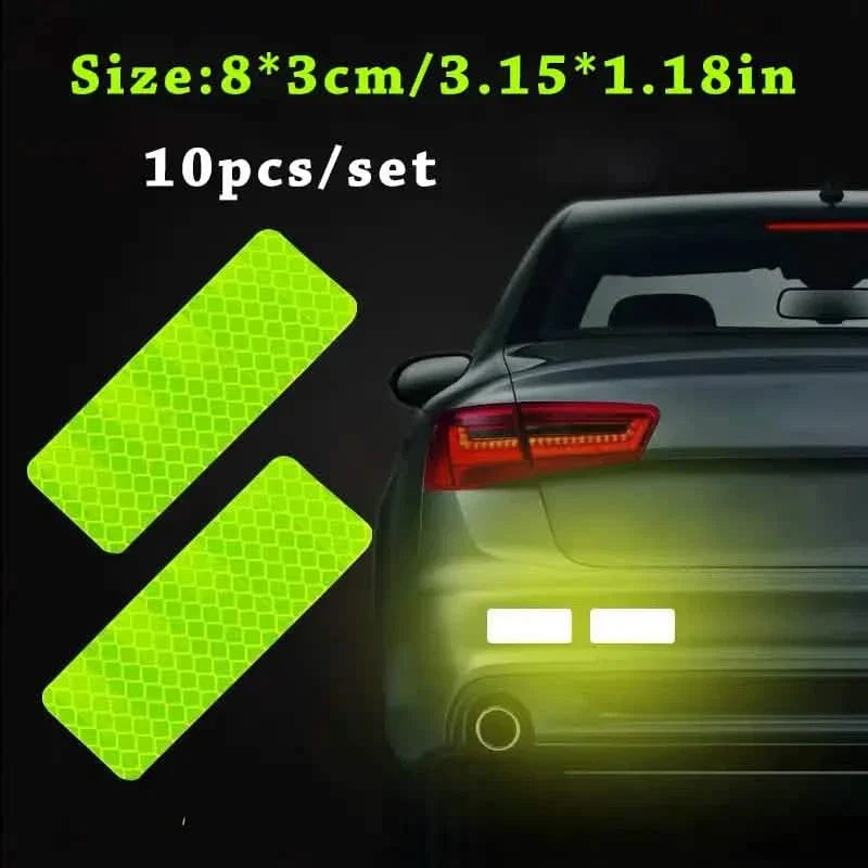 Car Truck Bumper Safety Reflective Warning Strip Stickers