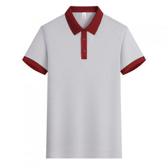Business Summer Ice Silk Short-Sleeve T-Shirt