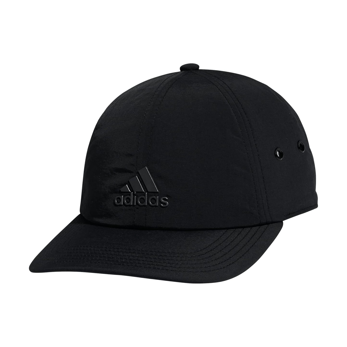 adidas Mens VMA Relaxed Fit Strapack Slight Precurve Brim Adjustable Hat Black/Gunmetal/Carbon Grey One Size