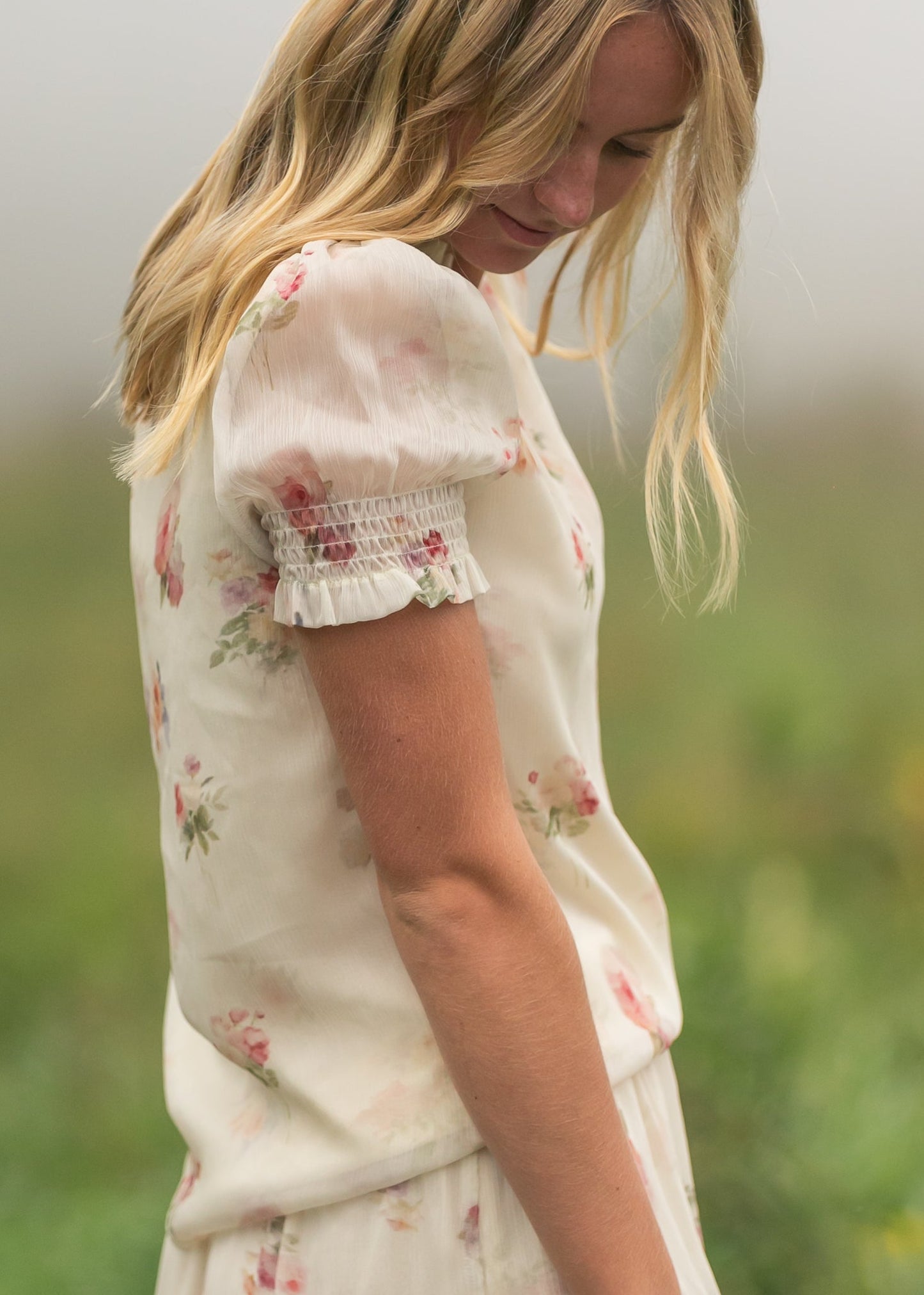 Dempsey Puff Short Sleeve Top - FINAL SALE