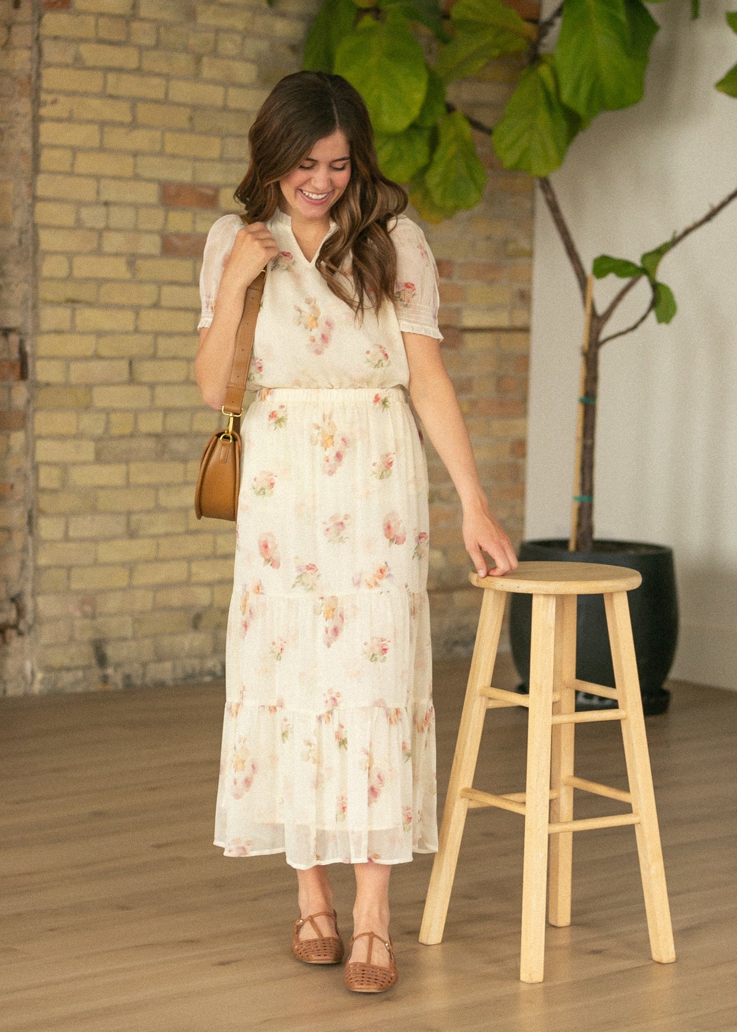 Dempsey Puff Short Sleeve Top - FINAL SALE