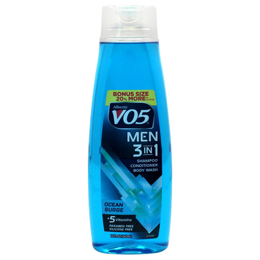 3-in-1 Ocean Surge Shampoo Conditioner and Body Wash