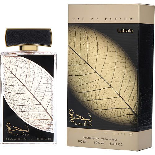 LATTAFA NAJDIA IN GOLD by Lattafa EAU DE PARFUM SPRAY 3.4 OZ