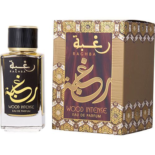 LATTAFA RAGHBA WOOD INTENSE by Lattafa EAU DE PARFUM SPRAY 3.4 OZ