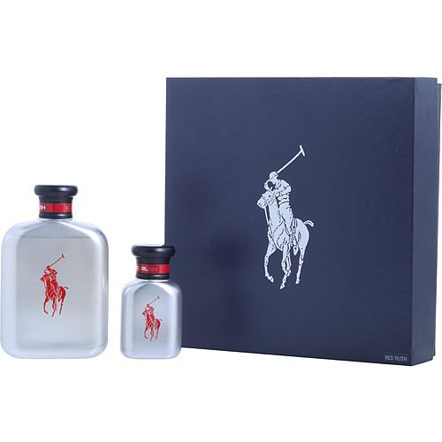 POLO RED RUSH by Ralph Lauren EDT SPRAY 4.2 OZ & EDT SPRAY 1.3 OZ