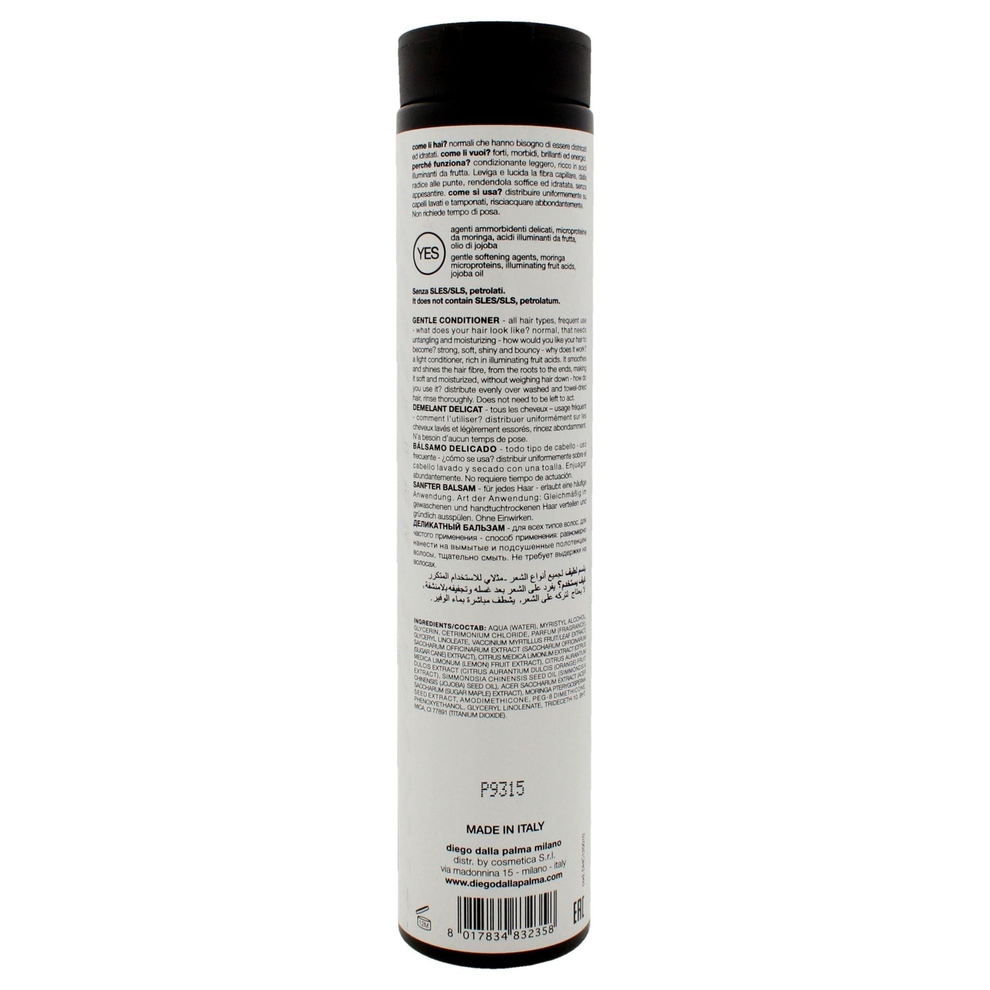 Ognidi Gentle Conditioner by Diego Dalla Palma for Unisex - 8.5 oz Conditioner