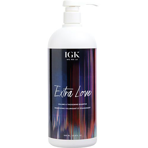 IGK by IGK EXTRA LOVE VOLUMIZING & THICKENING SHAMPOO 33.8 OZ