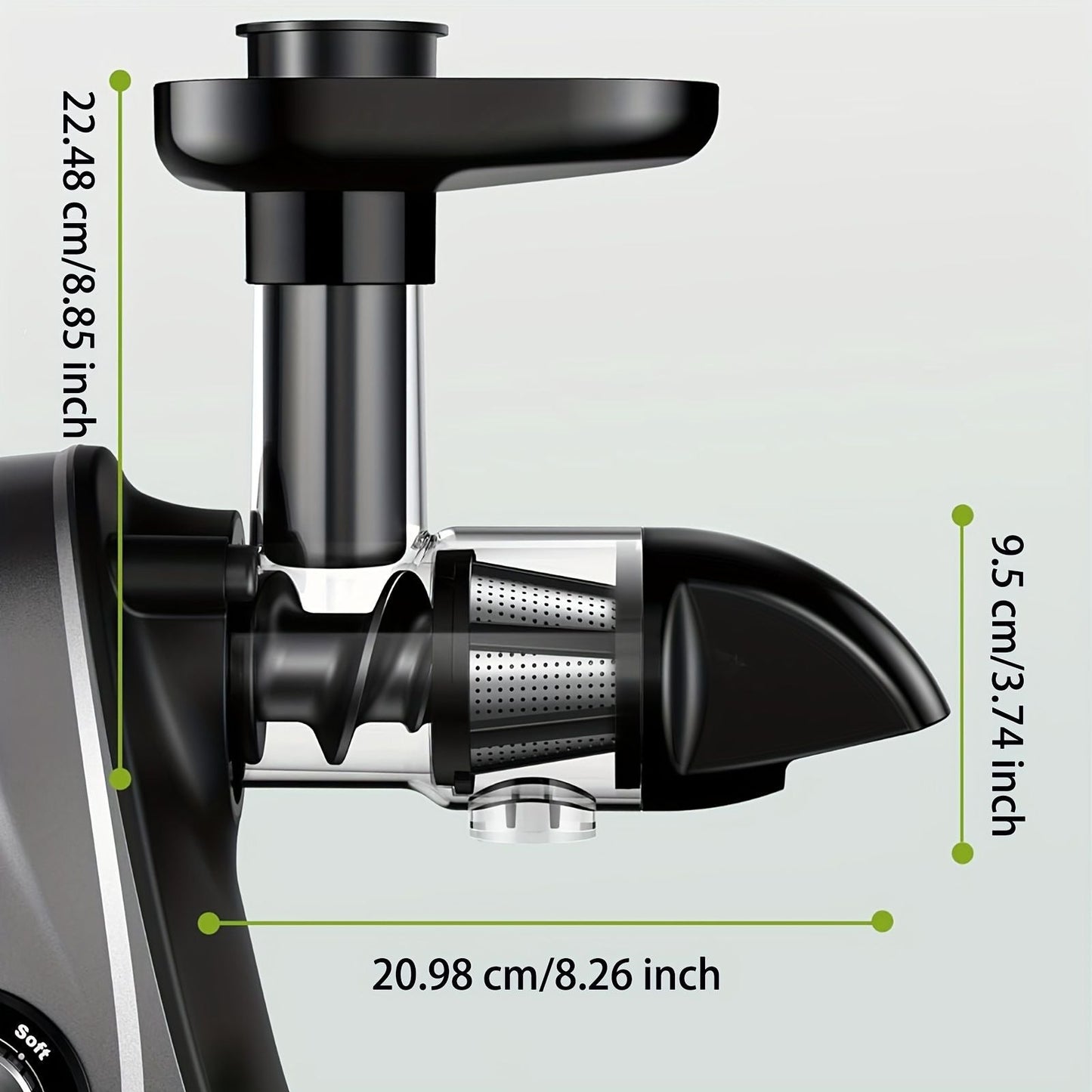 Juicer Attachments, Juicers, Cold Press Juicer Parts (excluding machines and cups) for all models of KitchenTreasure Stand Mixers. Compatible with all KitchenTreasure desktop blenders and Mixables