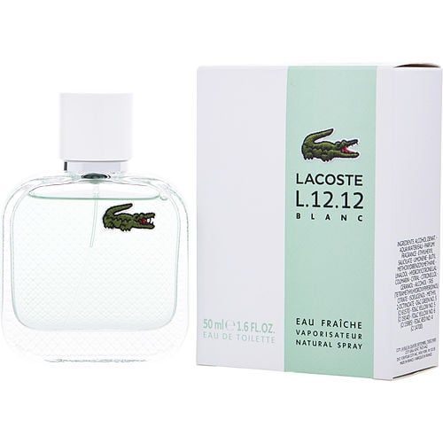 LACOSTE L.12.12 BLANC EAU FRAICHE by Lacoste EDT SPRAY 1.7 OZ