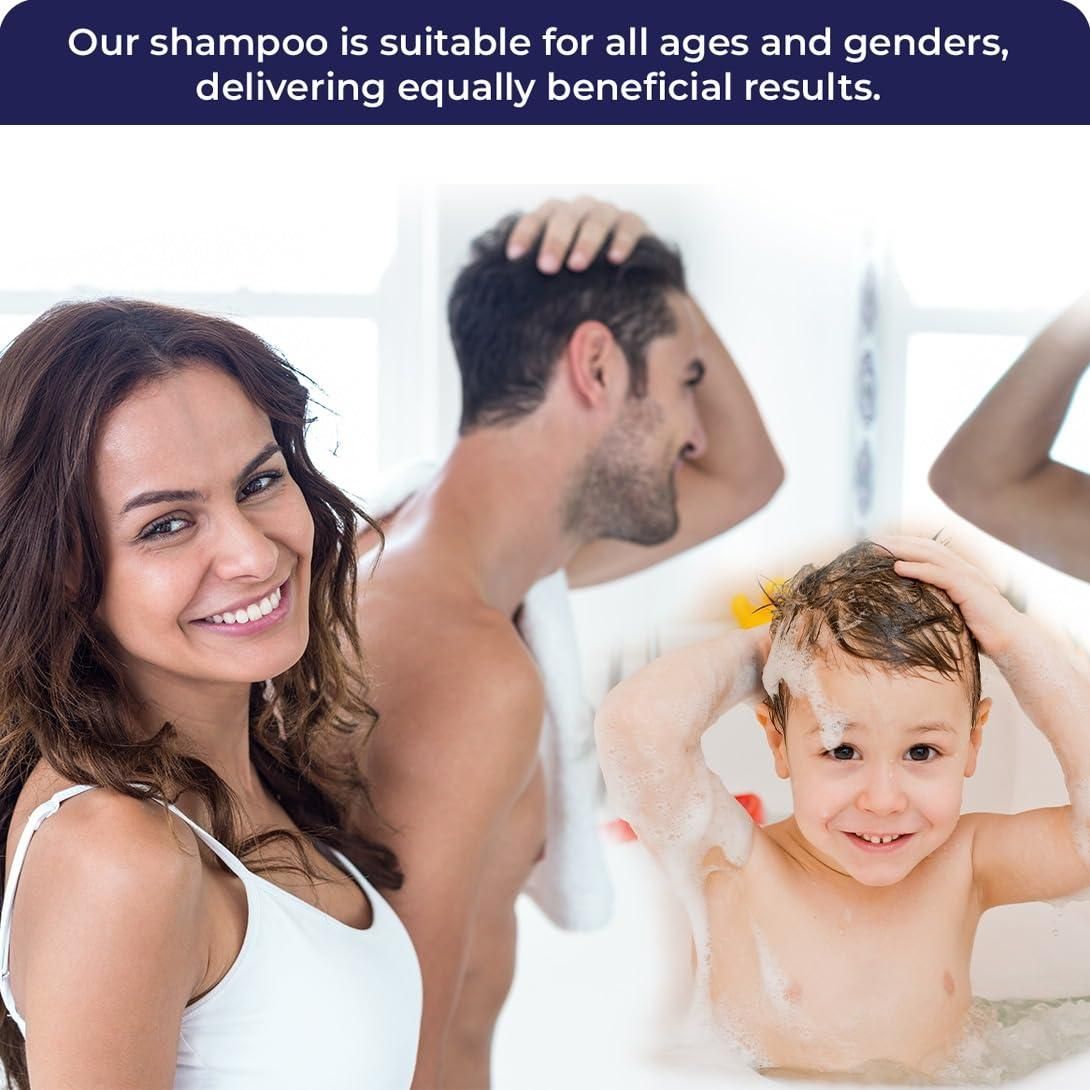 Anti Dandruff Shampoo Sulfate Free Shampoo Medicated Anti Fungal Shampoo For Itchy Flaky Dry Scalp Hair Growth Folliculitis Treatment Seborrheic Dermatitis Shampoo with Tea Tree Oil