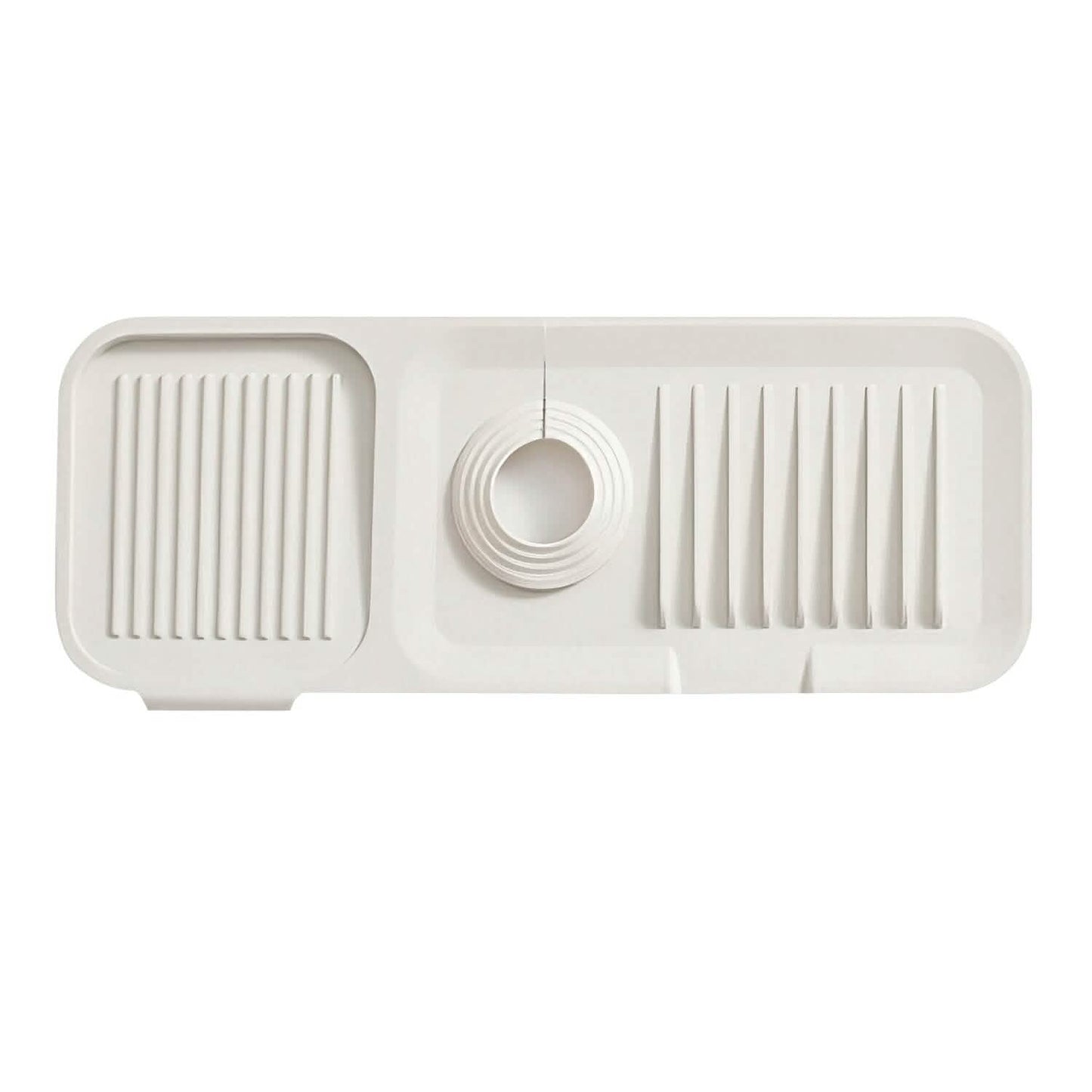Faucet Splash Mat Sink Tray Water Drainage Pad Sponge Soap Holder