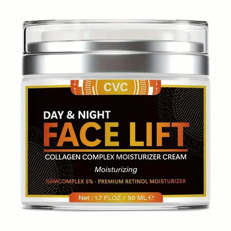 Firming & Lifting Facial Moisturizer Cream With Hyaluronic Acid, Collagen Retinol