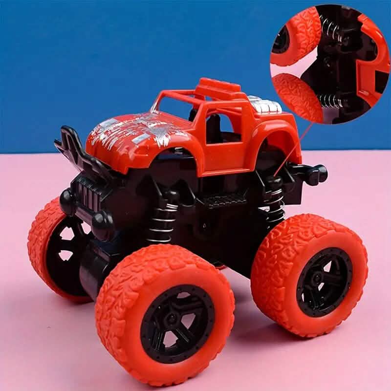 Four-Wheel Drive Two-Way Inertial Off-Road 360° Stunt Toy Car