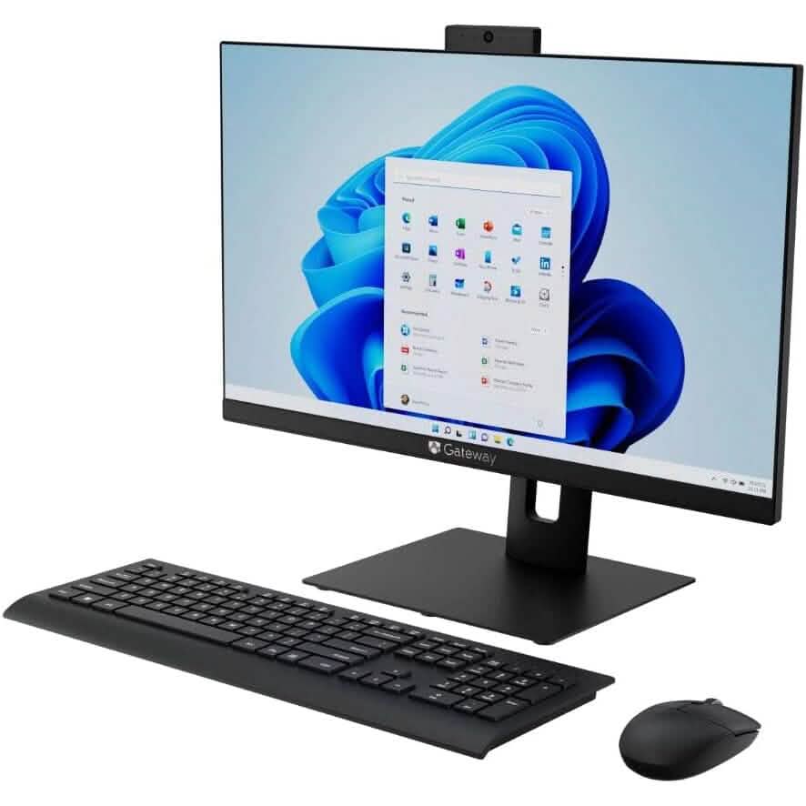 Gateway 23.8 All-in-One Desktop Intel Pentium 4GB RAM 128GB SSD (Refurbished)