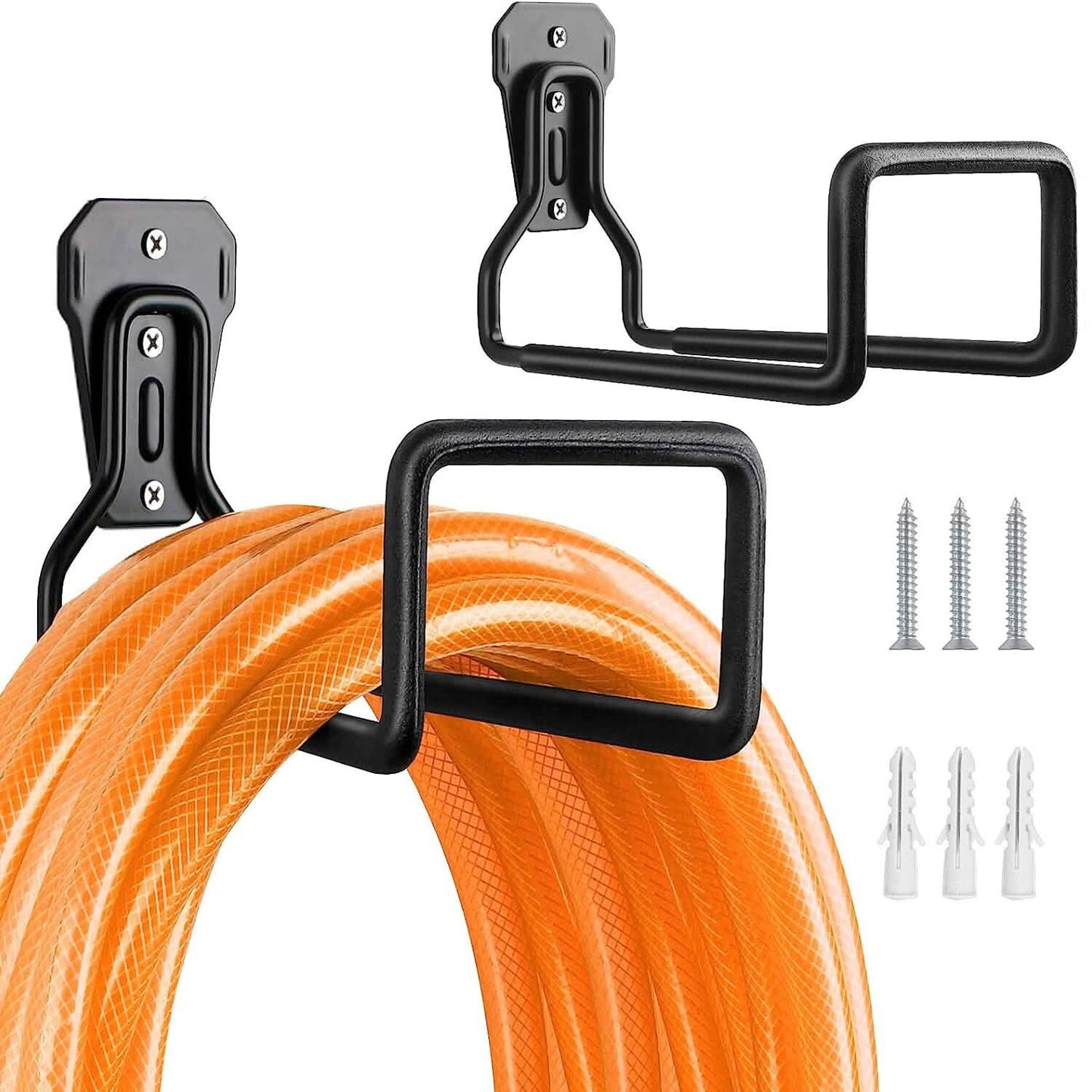 Heavy Duty Iron Hose Holder Wall Mounted