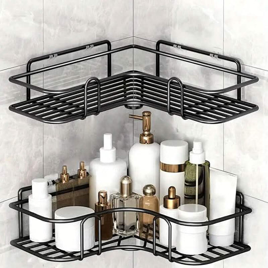 Heavy-Duty Triangle Wall Mounted Shower Caddy Rack