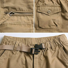 Multi Pocket Capris