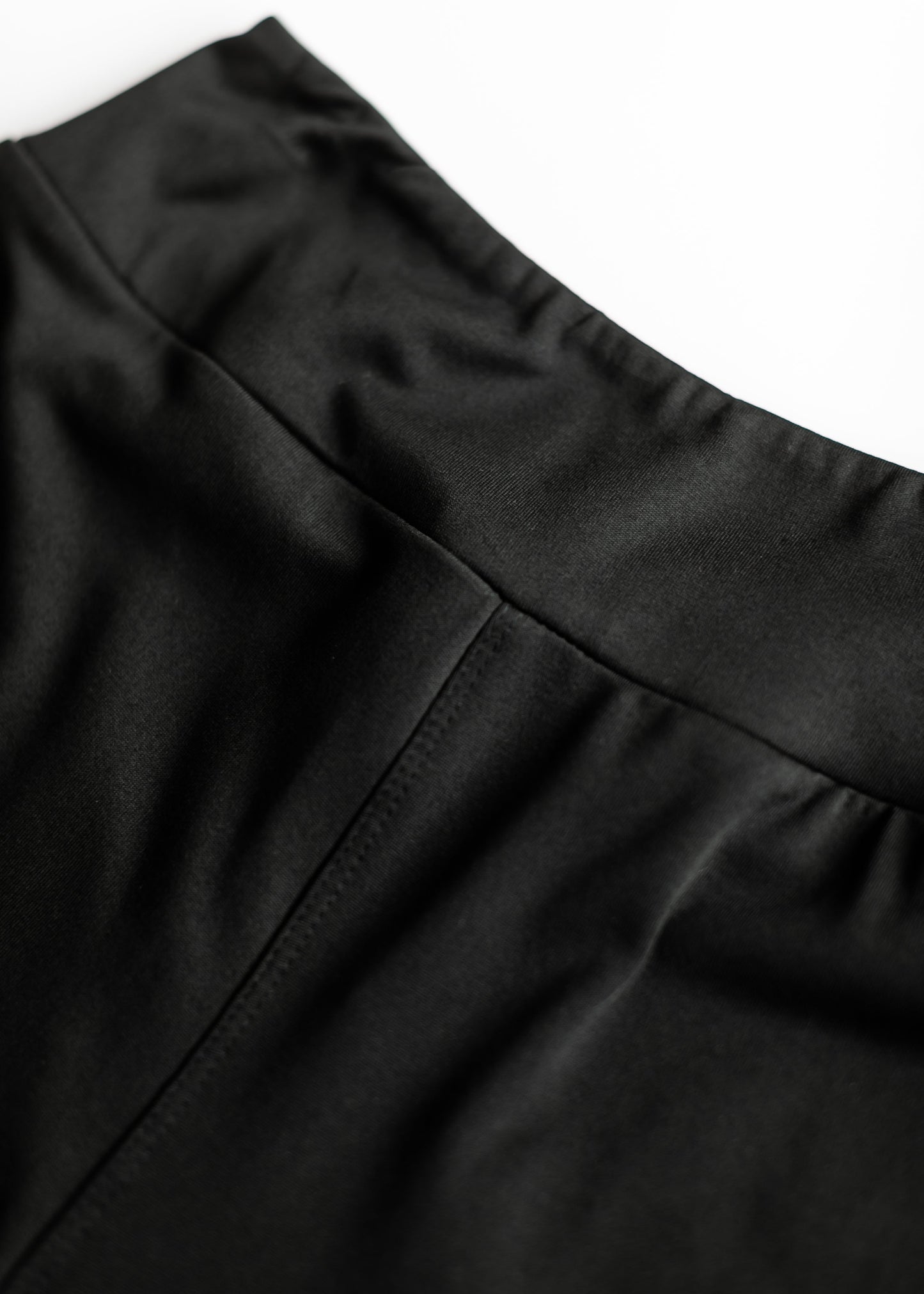 No Cling Premium Black Biker Shorts