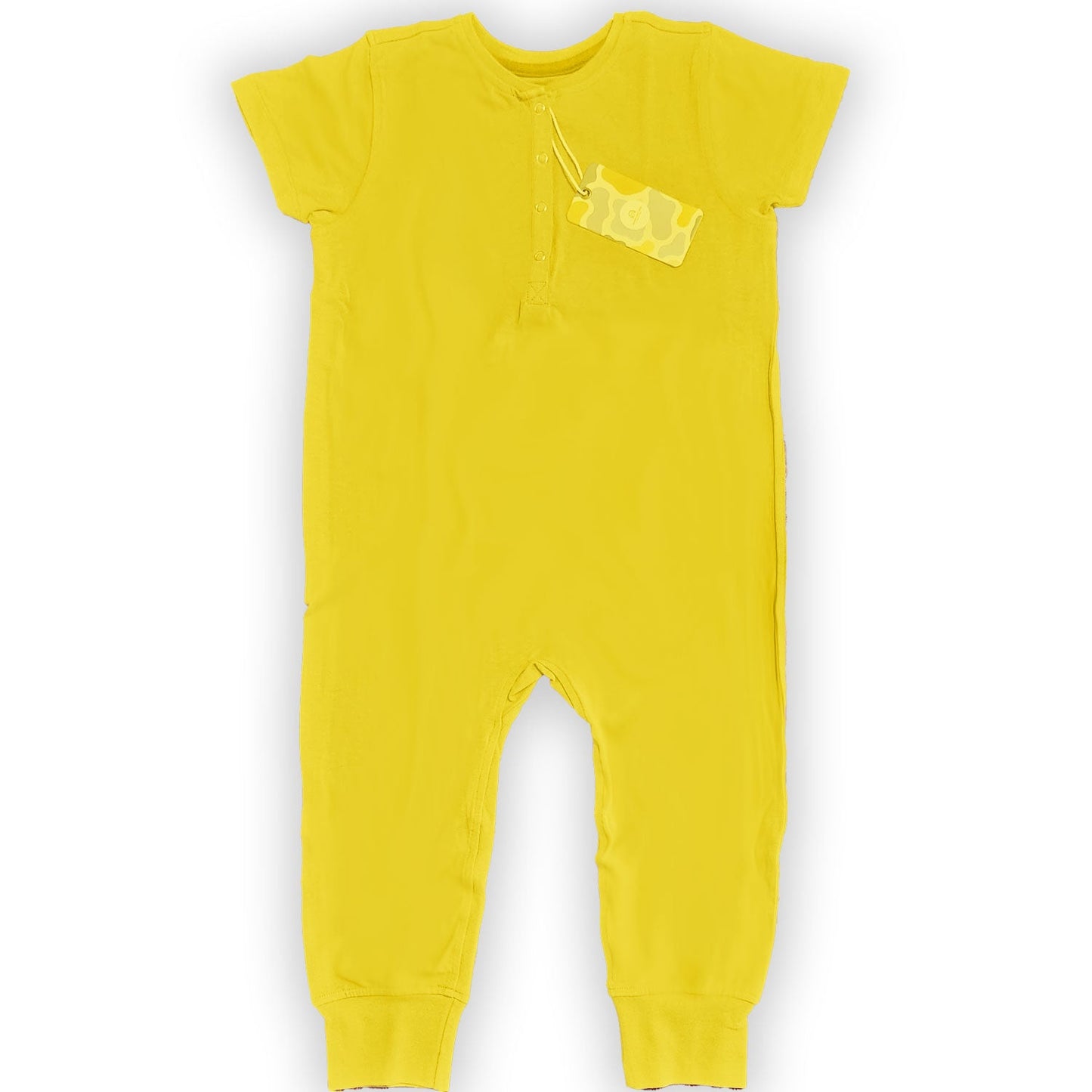 Ultimate Comfort Playsuit-YELLOW