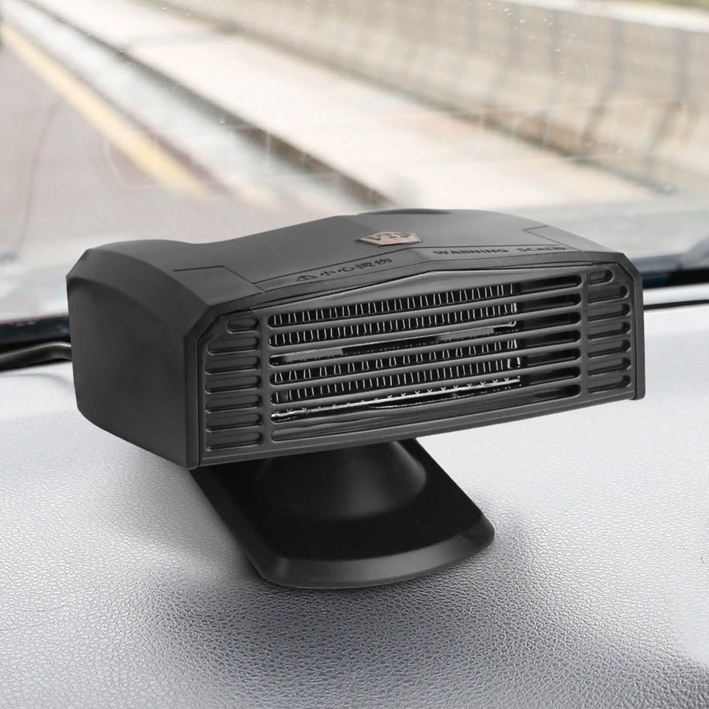 Portable Car Heater Heating Fan 2-in-1 Defroster Defogger Demister Windshield Heater